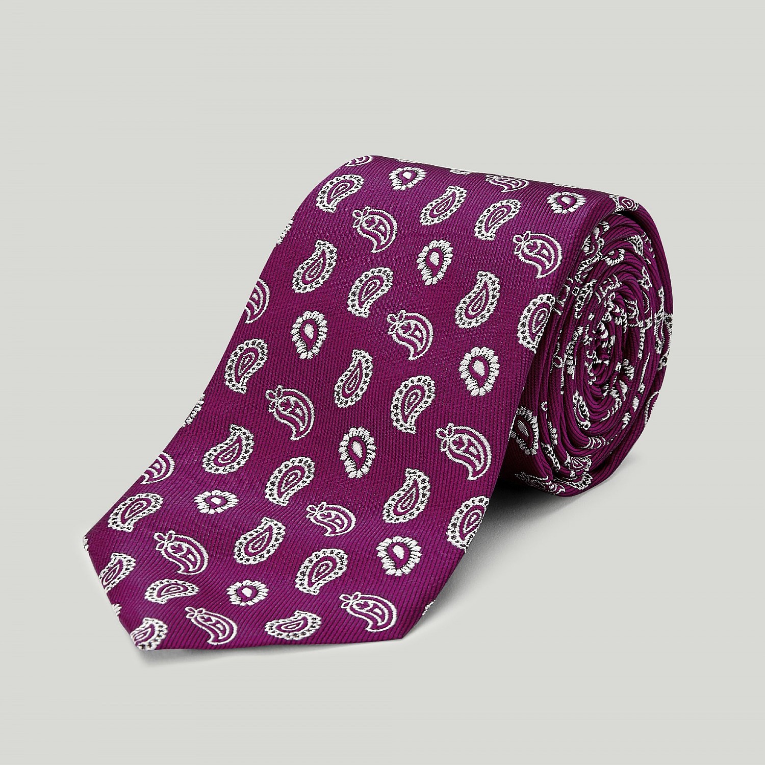 fuschia tie