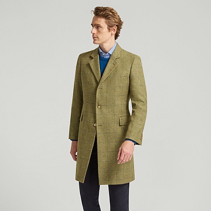 Men's twill clearance bibby overcoat