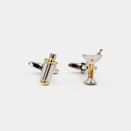 Cufflinks | Men's Premium Rhodium Cufflinks | Harvie and Hudson